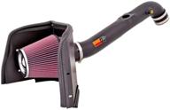 high performance k&amp;n cold air intake kit: guaranteed horsepower boost: compatible with 2005-2019 toyota tacoma, 2.7l l4, 63-9026 logo
