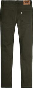 img 3 attached to Levi's Boys 511 👖 Soft Brushed Slim Fit Pants