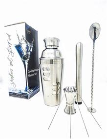 img 4 attached to 🍹 Enhance Your Bartending Skills with CMACs Cocktail Stainless Bartender Accessories