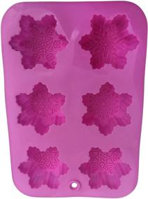 img 1 attached to 🎅 Jolly Jon's 2 Silicone Snowflake Soap Molds - Create Festive Bath Bombs, Soaps, and Cakes - Perfect for Baking Party, Holiday Decorations, and DIY Designs!