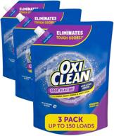 🧼 oxiclean odor blasters: powerful laundry booster for stubborn stains & odors - convenient pack of three 50oz pouches logo