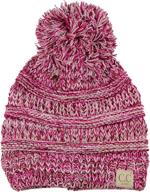 ❄️ c.c kids' cozy and stylish pom pom children's knit ski hat for warmth and comfort логотип