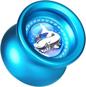 img 1 attached to 🦈 MAGICYOYO Shark Blue Professional Responsive YoYo - Enhanced for Unresponsive Play