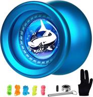 🦈 magicyoyo shark blue professional responsive yoyo - enhanced for unresponsive play logo