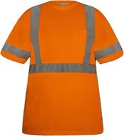 high visibility fluorescent safety t shirt occupational health & safety products for personal protective equipment logo