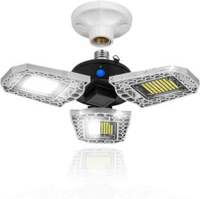 img 4 attached to 💡 12500 Lumens Deformable LED Garage Lights