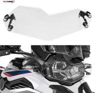 🔦 guaimi clear headlight guard with quick release - compatible with f850gs f750gs - enhanced seo logo
