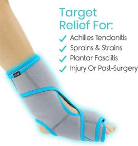 img 3 attached to 👣 Viva Ankle Ice Pack Wrap