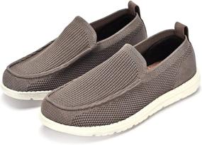 img 4 attached to ITAZERO Casual Boat Walking Stretch Slip Loafers Shoes Men's Shoes in Loafers & Slip-Ons