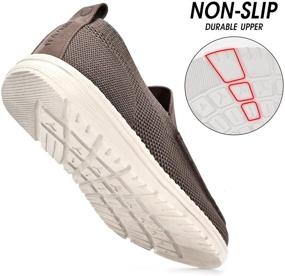 img 2 attached to ITAZERO Casual Boat Walking Stretch Slip Loafers Shoes Men's Shoes in Loafers & Slip-Ons