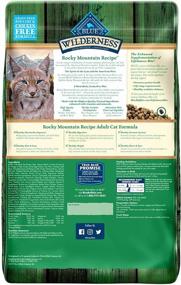 img 3 attached to 🐱 Blue Buffalo Wilderness Rocky Mountain Recipe: High Protein, Grain-Free, and Natural Dry Cat Food for Adult Cats