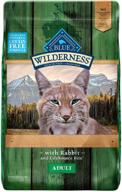 🐱 blue buffalo wilderness rocky mountain recipe: high protein, grain-free, and natural dry cat food for adult cats logo
