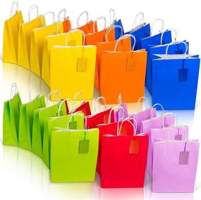 img 4 attached to 🎁 30-пачка больших подарочных сумок - Партивиль: идеальные варианты для вечеринок, праздничных мешочков, сувенирных сумок и подарков
