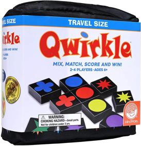 img 4 attached to MindWare CSG QWIRKLE_TRAVEL_UK CSG QWIRKLE_Travel_UK Mixed Colours