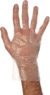 disposable food preparation gloves count logo