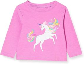 img 4 attached to 🦄 Hatley Girls T-Shirt: Prancing Unicorn – Girls' Clothing, Tops, and Blouses for Better Online Visibility