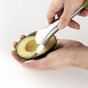 img 1 attached to 🥑 Amco Avocado Pitter/Slicer Duo, 5.30 x 5.50 x 9.50 inch