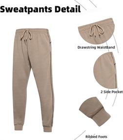 img 1 attached to Camouflage Sweatshirt Jogger Sweatpants Patchwork Sports & Fitness and Team Sports