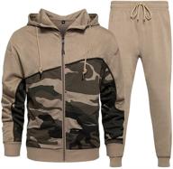 camouflage sweatshirt jogger sweatpants patchwork sports & fitness and team sports logo