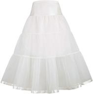 grace karin rockabilly petticoat underskirt girls' clothing for skirts & skorts logo