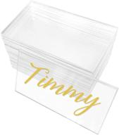 kaitela acrylic rectangle personalized seating logo