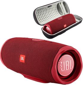 img 4 attached to 🔊 JBL Charge 4 Набор: Водонепроницаемый беспроводной Bluetooth-динамик с портативным жестким чехлом Boomph - Красный