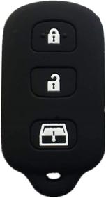 img 2 attached to 🔑 RPKey Silicone Keyless Entry Remote Control Key Fob Cover Case Protector Replacement - Compatible with 1999-2009 Toyota 4Runner & 2001-2008 Toyota Sequoia - HYQ12BBX, HYQ12BAN, HYQ1512Y