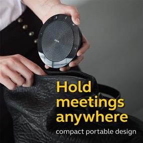 img 1 attached to 🔊 Jabra Speak 510: Premium Wireless Bluetooth Speaker - Enhanced Sound Quality for Mobile and Softphone - Portable and Effortless Setup for On-the-Go Meetings