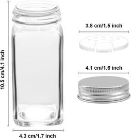 img 3 attached to 🔒 TAOUNOA Moisture Proof Seasoning Containers: Compact and Collapsible Storage Solution