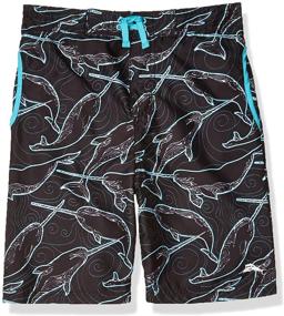 img 4 attached to 🩳 Tommy Bahama Green Boys' Swim Shorts: Stylish Trunks for Summer