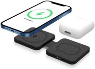 ⚡️ efficient orikgher duo wireless charger: 15w fast charging pad for iphone 12/magsafe/airpods logo