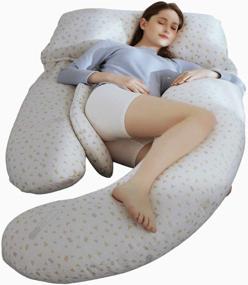 img 4 attached to Pregnancy Maternity Sleeping 50Pregnancy Legs Detachable
