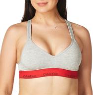👙 calvin klein women's lightly bralette - women's clothing for lingerie, sleepwear, and lounge logo