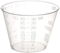 🔢 400 graduated plastic epoxy resin mixing cups (1 ounce) - convenient and accurate measurements logo