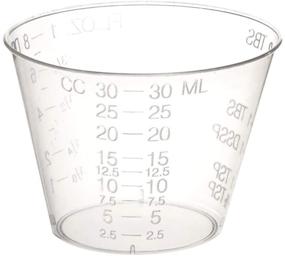 img 2 attached to 🔢 400 Graduated Plastic Epoxy Resin Mixing Cups (1 Ounce) - Convenient and Accurate Measurements