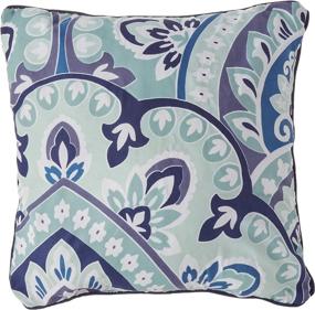 img 1 attached to 🛏️ Palma Comforter Set by Geneva Home Fashion - Queen Size, Blue