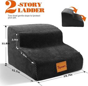 img 3 attached to Topmart Density Non Slip Injured Suitable Dogs for Training & Behavior Aids