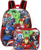 marvel avengers school backpack detachable logo