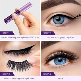 img 1 attached to Magnetic Eyeliner Eyelashes MILLA Applicator