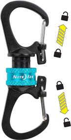 img 2 attached to 🔵 Nite Ize MSBL-03-R7 Carabiner - Reliable Blue Gear for Versatile Outdoor Use