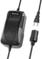 🔌 roypow ac to dc converter 180w: for inflators, car refrigerators - 12v car cigarette lighter socket power supply adapter logo