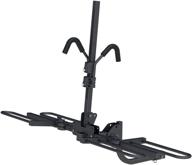 🚲 curt 18085 secure locking tray-style bike rack mount, 2 bikes, fits 1-1/4, 2-inch receiver, black logo