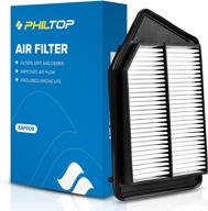 philtop eaf009 engine air filter replacement for accord l4 gas (2013-2017) & tlx l4 (2015-2020) | compatible with ca11476 air filter | enhances acceleration & engine protection logo