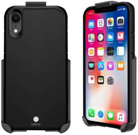 img 3 attached to BELTRON iPhone XR Case with Belt Clip – Slim, Full Protection Hybrid Case & Rotating Holster with Kickstand – Scratch Resistant & Shock Absorption – 6.1 inch