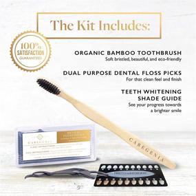 img 2 attached to 🌟 Ultimate Caregenia Activated Coconut Charcoal Teeth Whitening Kit: Transform Your Smile in just 2 Uses! As Used by Celebrities, Made in the USA, Vegan & Sensitivity-Free