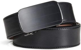 img 3 attached to CLUBBELTS Genuine Leather Adjustable Automatic Men's Accessories and Belts