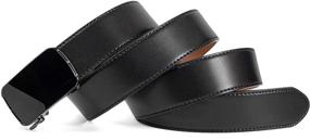 img 2 attached to CLUBBELTS Genuine Leather Adjustable Automatic Men's Accessories and Belts