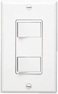 broan-nutone 68w multi-function wall control for ventilation fans - white (pack of 1) logo