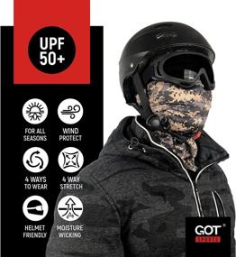 img 3 attached to 🧣 Ultimate Protection and Comfort: GOT Sports UPF 50+ Balaclava Ski Mask for Men & Women - Windproof, Breathable Winter Mask for Skiing, Riding, Fishing