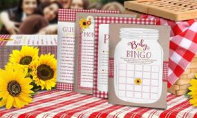 img 3 attached to BBQ Baby Shower Games Pack - BabyQ Bingo, Find The Guest, The Price Is Right, Who Knows Mommy Best, 25 Games Bundle